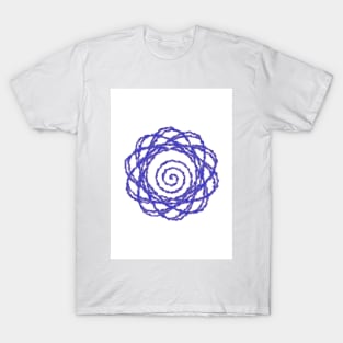 Ultra Blue Spiral Strand T-Shirt